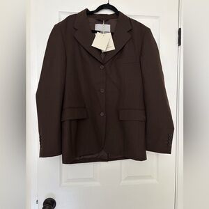 DE ROCOCO - oversized blazer - NEW WITH TAGS
